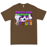Cacao there is some horrors in this house Premium Tee - CowGirlArtShop