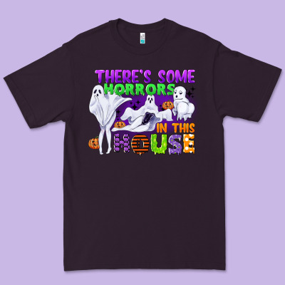 There Is Some Horrors In This House Premium Tee Designed By Cowgirlartshop
