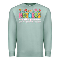 Seafoam mothers are like flowers Premium Sweatshirt - JahusDesignShop
