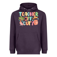 Plum teacher off duty summer Heavyweight Hoodie - JahusDesignShop