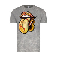 Cloud Rock Softball Tongue Vintage Tee - Jasminsmagicworld