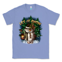Colony Blue let it snow Classic Tee - CowGirlArtShop