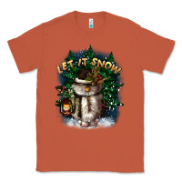Copper let it snow Classic Tee - CowGirlArtShop