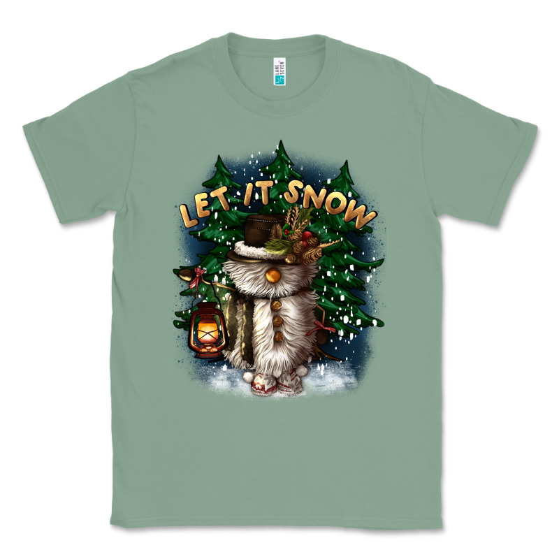 Let It Snow Classic Tee by CowGirlArtShop | Teevron