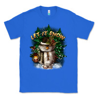 True Royal let it snow Classic Tee - CowGirlArtShop