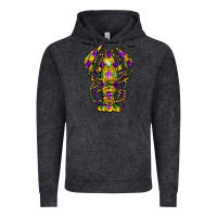 Vintage Black mardi gras crawfish Vintage Hoodie - FaDigitalArtStudio