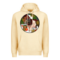 Pina Colada hampshire sow pig christmas Premium Hoodie - LillyAllenDesigns
