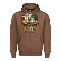 Chestnut if i am drunk its my camping friends fault Zipper Hoodie - AdoDesignShop