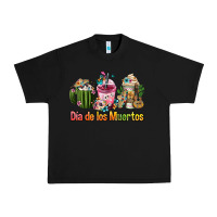 Black Mexican Día De Los Muertos Coffee Cups Urban Heavy Tee - FaDigitalArtStudio
