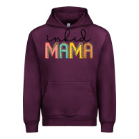 Mauve Wine inked mama artistshot Urban Hoodie - JahusDesignShop