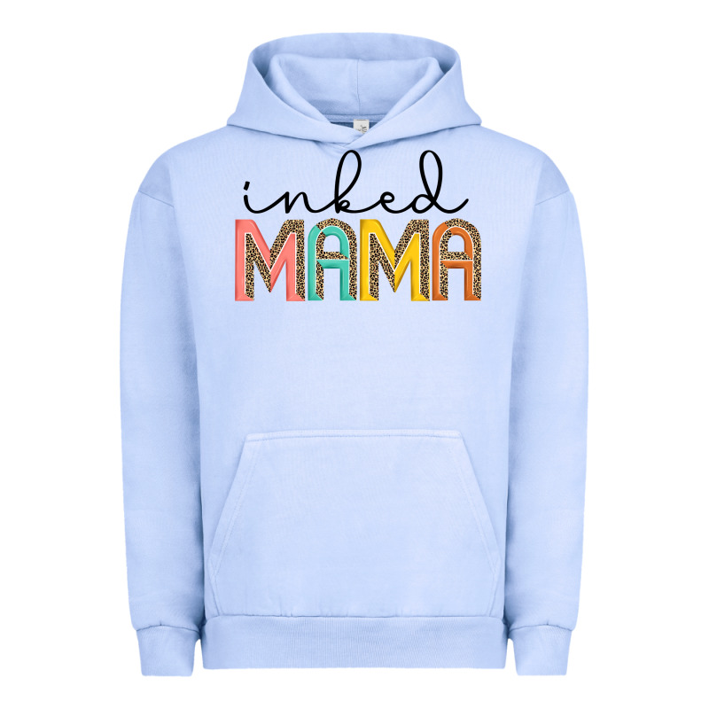 Inked Mama Artistshot Urban Hoodie by JahusDesignShop | Teevron