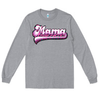 Heather Grey Mama Leopard Long Sleeve Tee - RanaPortraitStore