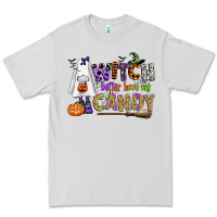 Dove Grey witch better have my candy Premium Tee - CowGirlArtShop