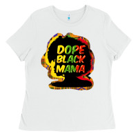 White Dope black mama Ladies Tee - HowdyJamesFarm