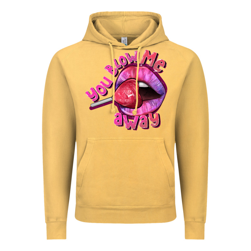 You Blow Me Away Valentines Day Vintage Hoodie by FaDigitalArtStudio | Teevron