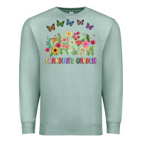 Seafoam grandma garden birth month flower Premium Sweatshirt - JahusDesignShop