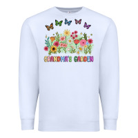 White grandma garden birth month flower Premium Sweatshirt - JahusDesignShop