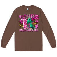 Chestnut my first valentine's day dragon Long Sleeve Tee - FaDigitalArtStudio
