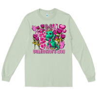 Matcha my first valentine's day dragon Long Sleeve Tee - FaDigitalArtStudio