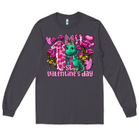 Smoke my first valentine's day dragon Long Sleeve Tee - FaDigitalArtStudio