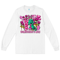 White my first valentine's day dragon Long Sleeve Tee - FaDigitalArtStudio