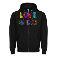 Black love has no gender Zipper Hoodie - AdoDesignShop