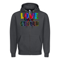 Smoke love has no gender Zipper Hoodie - AdoDesignShop