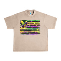 French Oak mardi gras flag Urban Heavy Tee - FaDigitalArtStudio