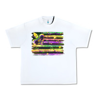 White mardi gras flag Urban Heavy Tee - FaDigitalArtStudio