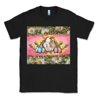 Black Easter bunny and eggs Classic Tee - RanaPortraitStore