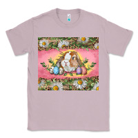Lilac Easter bunny and eggs Classic Tee - RanaPortraitStore