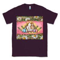 Plum Easter bunny and eggs Classic Tee - RanaPortraitStore