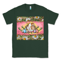 Sports Green Easter bunny and eggs Classic Tee - RanaPortraitStore