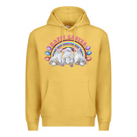 Antique Gold Happy easter bunny tails Premium Hoodie - RanaPortraitStore