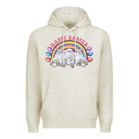 Oatmeal Heather Happy easter bunny tails Premium Hoodie - RanaPortraitStore