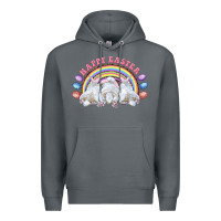 Rock Happy easter bunny tails Premium Hoodie - RanaPortraitStore