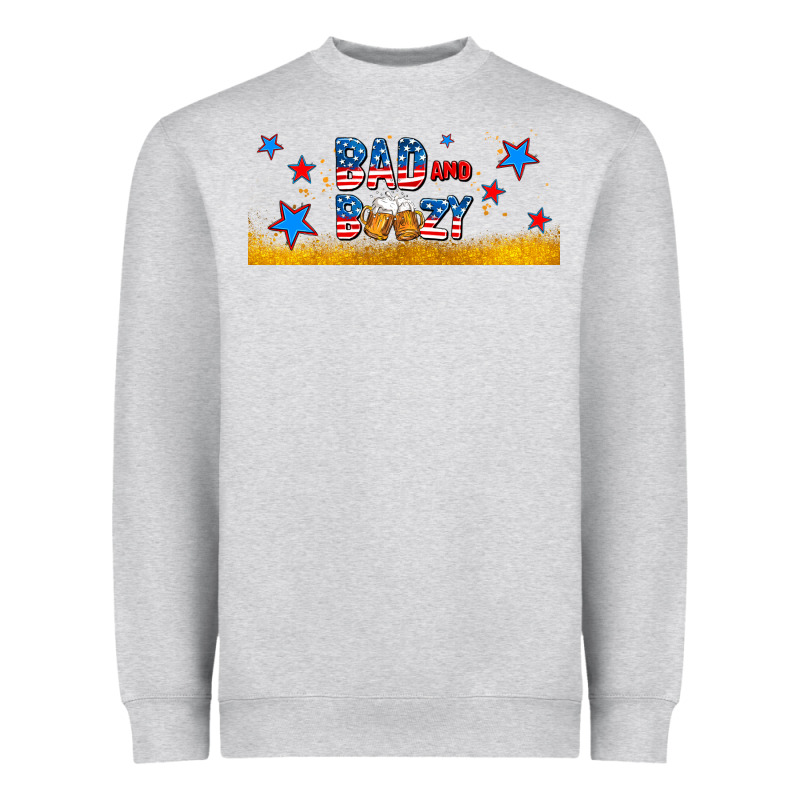 Bad And Boozy Heavyweight Sweatshirt by AdoDesignShop | Teevron
