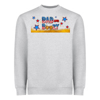 Heather Grey bad and boozy Heavyweight Sweatshirt - AdoDesignShop
