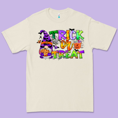 Trick Or Treat Gnome Premium Tee Designed By Cowgirlartshop