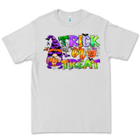 Dove Grey trick or treat gnome Premium Tee - CowGirlArtShop