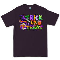 Plum trick or treat gnome Premium Tee - CowGirlArtShop