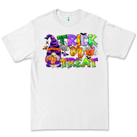White trick or treat gnome Premium Tee - CowGirlArtShop