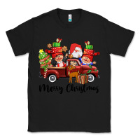 Black merry christmas truck gnomies Classic Tee - CowGirlArtShop