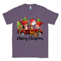 Lavender merry christmas truck gnomies Classic Tee - CowGirlArtShop
