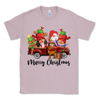 Lilac merry christmas truck gnomies Classic Tee - CowGirlArtShop