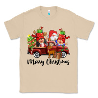 Mushroom merry christmas truck gnomies Classic Tee - CowGirlArtShop