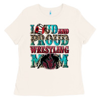 Loud And Proud Wrestling Mom Mother's Day Ladies Tee | Teevron
