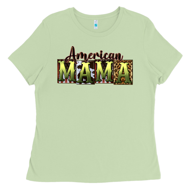 American Mama  Mother's Day Ladies Tee by CowGirlArtShop | Teevron