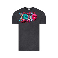 Vintage Black Western xoxo Vintage Tee - FaDigitalArtStudio
