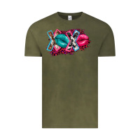 Vintage Olive Western xoxo Vintage Tee - FaDigitalArtStudio